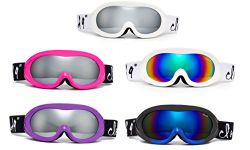 Cloud 9 - Women Ski Goggles & Teen Junior Snow Goggles Poptart Anti-Fog Windproof UV400 Dual Lens Snowboarding Ski Spherical Lenses