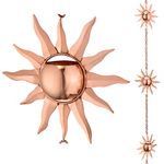 Good Directions 470P-8 Sunburst Pure Copper 8.5' Rain Chain
