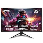 KTC 32 inch Curved Gaming Monitor, 