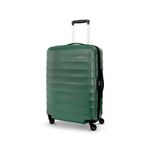 American Tourister Polycarbonate Barcelona 69 Cms Medium Spinner 4 Wheels Hardside Check-in Suitcase with A Multi-Stage Telescopic Trolly & Pack Smart Interiors - Forest Green, H-48 Cm