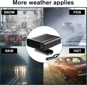 Showvigor 150W Car Heater Fan – Portable Vehicle Defroster