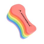 Arrowmax Leg Float for Swim Stroke Training, Multi-Layered Soft EVA Material, Float Support for Legs & HIPS, Swimming Accessories for Beginners & Kids (Rainbow)