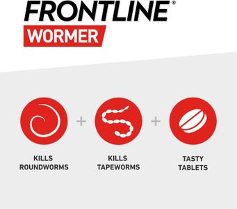 Frontline Cat Wormer Tablets – 2-Count Deworming Treatment