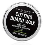 Caron & Doucet - Cutting Board & Butcher Block Wood Conditioning & Finishing Wax | 100% Coconut Oil & Vegan Ricebran Wax, Best for Wood & Bamboo Conditioning & Sealing | Does NOT Contain Mineral Oil!