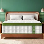 BedStory Queen Mattress for Side Sleepers & Couples,14 Inch Cooling Gel Hybrid Bed Extra Lumbar & Shoulder Support CertiPUR-US with 760+ Pocket Springs, Pain Relief Fiberglass-Free