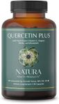 Natura Health Products - Quercetin Plus - Quercetin with Highly Bioavailable Food-Grown Vitamin C, Organic Nettle and Bromelain - 90 Capsules