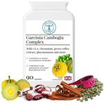 Complementary Supplements - Garcinia Cambogia Complex - Diet Slimming & Weight Loss Support Supplement with Carb Blocker & Metabolism Booster - 90 Capsules