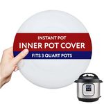 Impresa 3 Quart Silicone Lid - Instant Pot -Compatible - Insta Pot Pressure Cooker Lid for All Mini 3 Qt Models