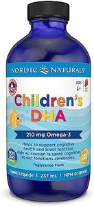 Nordic Naturals Children's DHA Liquid - Strawberry Flavored Fish Oil Supplement Rich In Omega 3 DHA, Supports Heart Health, Brain Development For Children During Critical Years, 237 mL