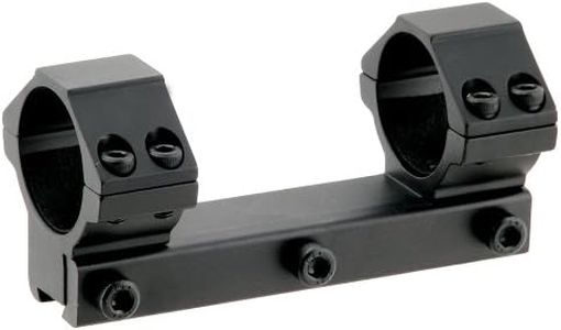 UTG 1PC Medium Profile Airgun Mount with Stop Pin, 1" Dia , Black