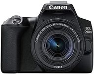 Canon DSLR EOS 200D Mark II, Black 