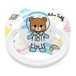 LittleForBig Bigshield Generation-II Adult Sized Pacifier Astro Babies White Teddy Pattern