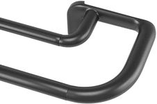 Umbra Twilight Blackout Double Curtain Rod, Mat Black, 30-Inch to 84-Inch Size