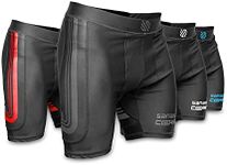 Sanabul Core Compression MMA Shorts Wrestling Jiu Jitsu No Gi BJJ Shorts for Men - Gun Metal, XX-Large