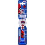 Spiderman Kids Flashing Toothbrush With 2 Minute Flashing Timer, Soft Bristles, Comfortable Handle and Suction Cup - Ideal for 3+ Years