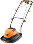 LawnMaster 33cm Hover Lawnmower | Powerful 1500W Motor | Lightweight easy to push mulching hovering mower. Non-Collect Traditional Hover | Collapses for easy storage | 2 year guarantee