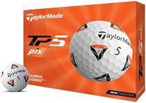 TaylorMade 2021 TP5 Pix 2.0 Golf Balls White