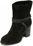 Splendid Women's Spl-Larchmonte Ankle Bootie, Black, 8.5 M US