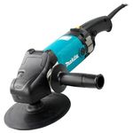Makita 7" Electronic Polisher, with Constant Speed Control, Loop Handle, Premium Professional Polisher for Smooth, Controlled Finishing & Detailing