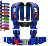 1pc Blue 4 Point Harness for Bucket
