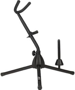 Audio2000'S AST4501 Alto/Tenor Saxophone Stand with Detachable Flute/Clarinet Peg