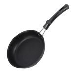 Frying Pan, Small Stainless Steel Omelet Pan, Egg Pan Fry Pan for Home Restaurant Kitchen, Fit for Induction Stoves Gas Stoves (16CM)