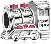 Harry Potter Hogwarts Express Charm 925 Sterling Silver Pendant Charm Compatible with Pandora Charms,and Many Other UK Charm Bracelets.