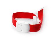 Cambia Tourniquet Elastic Band (Red Color) - Pack of 2 Pcs. (Red)