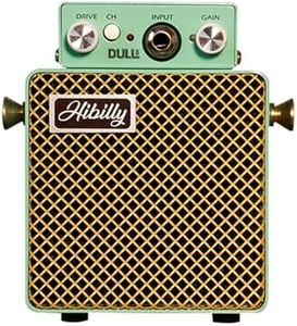 Hibilly Dull3 Mini Guitar Amplifier Rechargeable Guitar Compact and Pocket Amp for Professional Performances and Practice Sessions (Newborn Green)