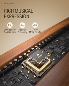 Donner DDP-80 PLUS Digital Piano – 88-Key Weighted Keyboard