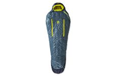 Nemo Kayu | Men's 30 Degree Down Sleeping Bag, Fortress/Lumen, Regular