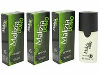 Malizia Uomo Vetyver M 50Ml Mens Cologne pack of 3