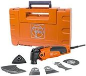 Fein MultiMaster MM 500 Plus Quickstart Oscillating Multi-Tool Set - Comprehensive Kit for Interior Construction and Renovation Jobs - 350 W Power Consumption, 10,000-19,500 OPM - 72296764090