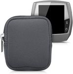 kwmobile Neoprene Case Compatible with Bosch Intuvia - Pouch with Zipper for Bike Display - Grey