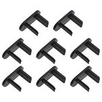 eMagTech 8Pcs Car Rear Parcel Shelf Clip Replacement Compatible with Ford Fiesta MK8 Rear Parcel Shelf Tray Strap String Fixed Clips