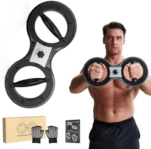 HOTWAVE Rotating Burn Machine for Arm Workout – Adjustable Spinning Rotator Machine for Shoulders, Biceps & Triceps Training, Home Gym Arm Workout Equipment for Strength, Endurance & Fat Burning