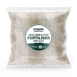 Ivisons Pre Seed Granular Fertiliser 6-9-6 | Feed For New & Established Lawns and Turf | Provides Soil With Essential Nutrients To Establish Strong Roots | Aids Seed Germination | Covers 40m2… (1KG)