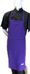 Purple Apron+ White Hat Kid Children Chef Set Lite Fabric