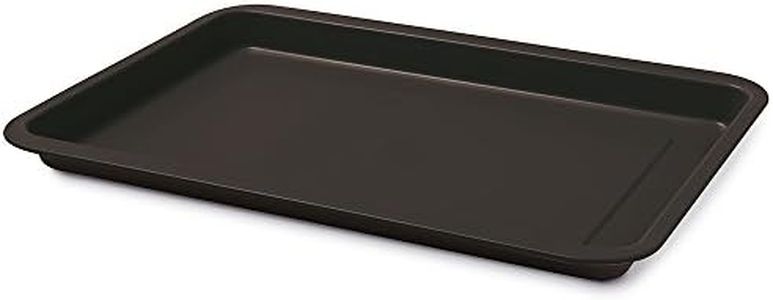 Guardini Gardenia, Teglia Rettangolare 26x37cm, Acciaio con rivestimento antiaderente, Colore nero