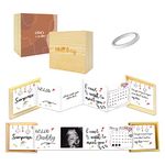 1DFAUL Pregnancy Announcement for Grandparents, Baby Announcement Ideas Sonogram Ultrasound Picture Keepsake Box Gifts, Baby Surprise Pregnancy Reveal for Great Grandparents, Husband, Friend