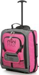 Aerolite MiniMAX 30L EasyJet 45x36x20 Maximum Size Cabin Hand Luggage Under Seat Trolley Backpack Carry On Cabin Hand Luggage Bag with 2 Year Warranty Pink