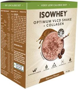 IsoWhey Optimum VLCD Espresso Shake + Collagen brown