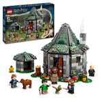 LEGO Harry Potter Hagrid’s Hut: An Unexpected Visit, Toy House for 8 Plus Year Old Kids, Boys & Girls, Includes Dragon and Dog Figures plus 5 Character Minifigures Hermione & Ron, Gift Idea 76428