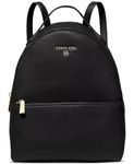 Michael Kors Valerie Medium Logo Backpack, Black, Medium, Valerie