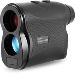 Forubar Golf Rangefinder with Slope, 800M Laser Range Finder Golfing, ±1M Accuracy, Speed Tester Range Finder Digital Hunting Measurement Spotting Binoculars (Black, 800 meters(870 yards))