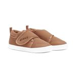 Stonz Cruiser™ Original Toddler Shoe – Breathable Shoe for Baby Boys & Girls – Wide Opening with Adjustable Closure – Comfortable for Developing Feet – All Vegan Camel