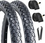 2-Pack Cruiser Bike Tires Set: Hycl