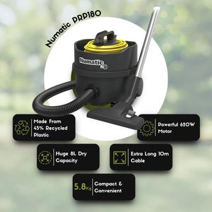 Numatic Henry PRP180 Vacuum Cleaner – Black