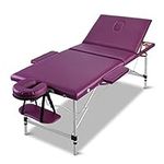 Zenses Massage Table Violet 75cm Po