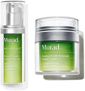 Murad Resurgence Retinol Youth Renewal Anti-Aging Duo | Firming Night Face Cream | Steps 2 3 Overnight Treatment | Preventative and Corrective Retinol Cream | Advanced Line Wrinkle Smoothing